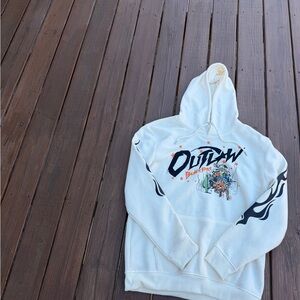 Cream/Beige  Graphic hoodie 2XL, New with tag